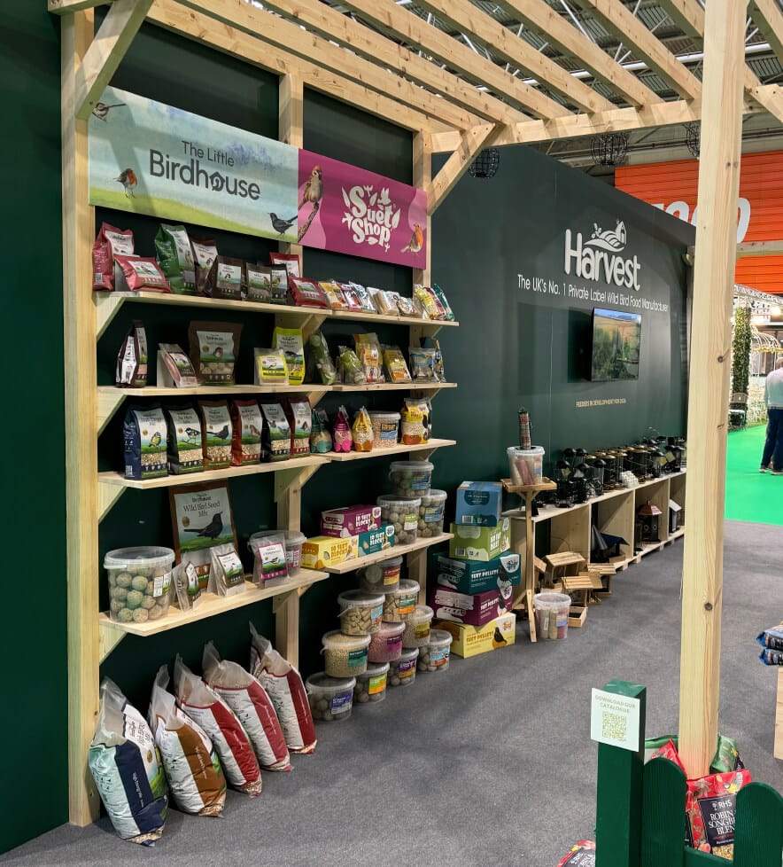 Harvest The Little Birdhouse Product display