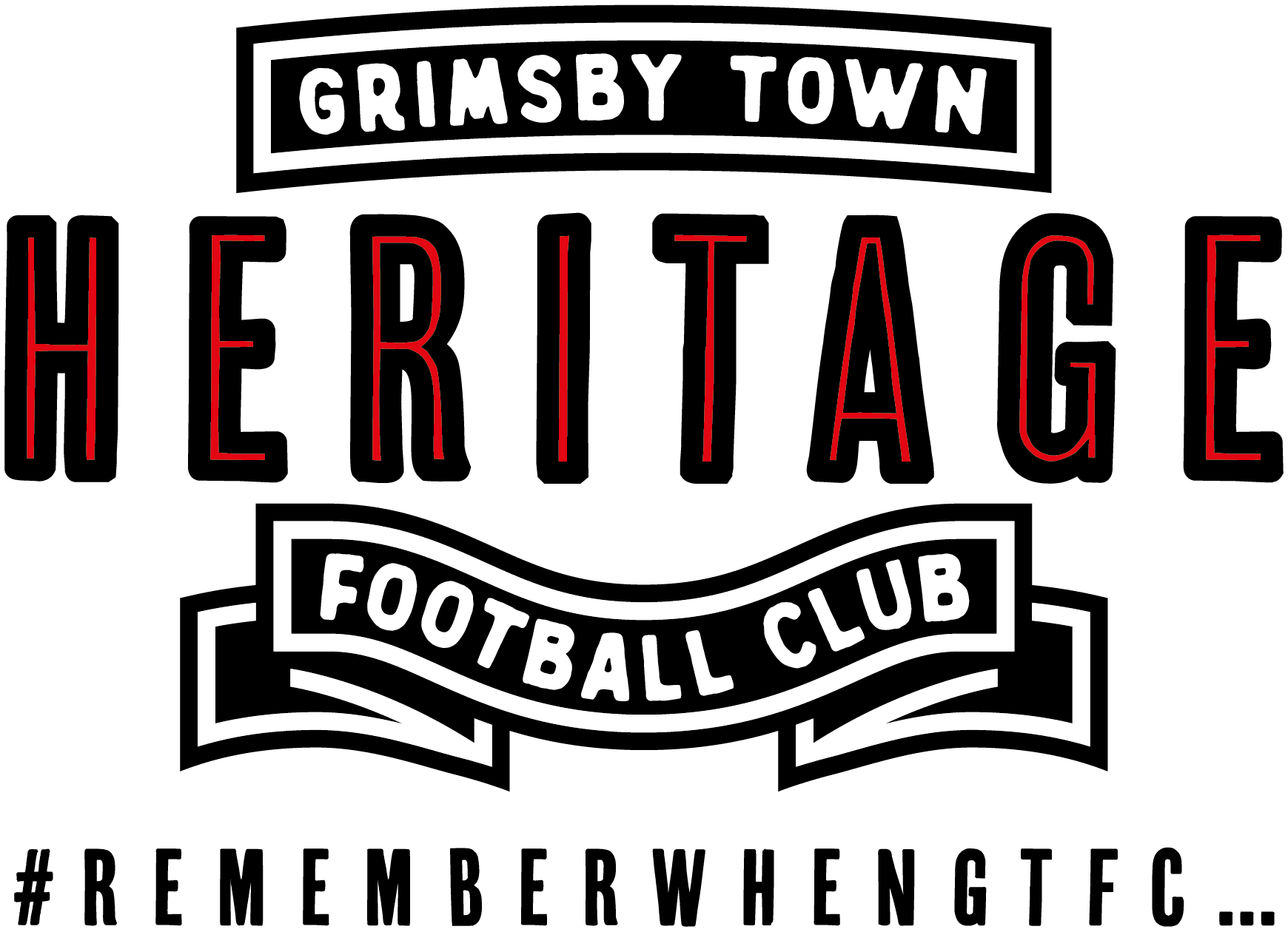 GTFC Heritage logo and strapline