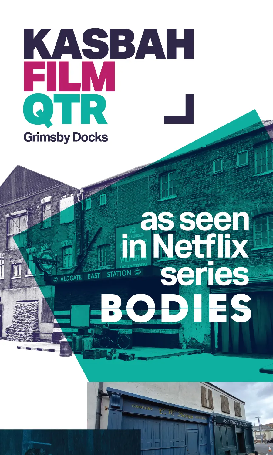 Kasbah film Quarter pullup banner