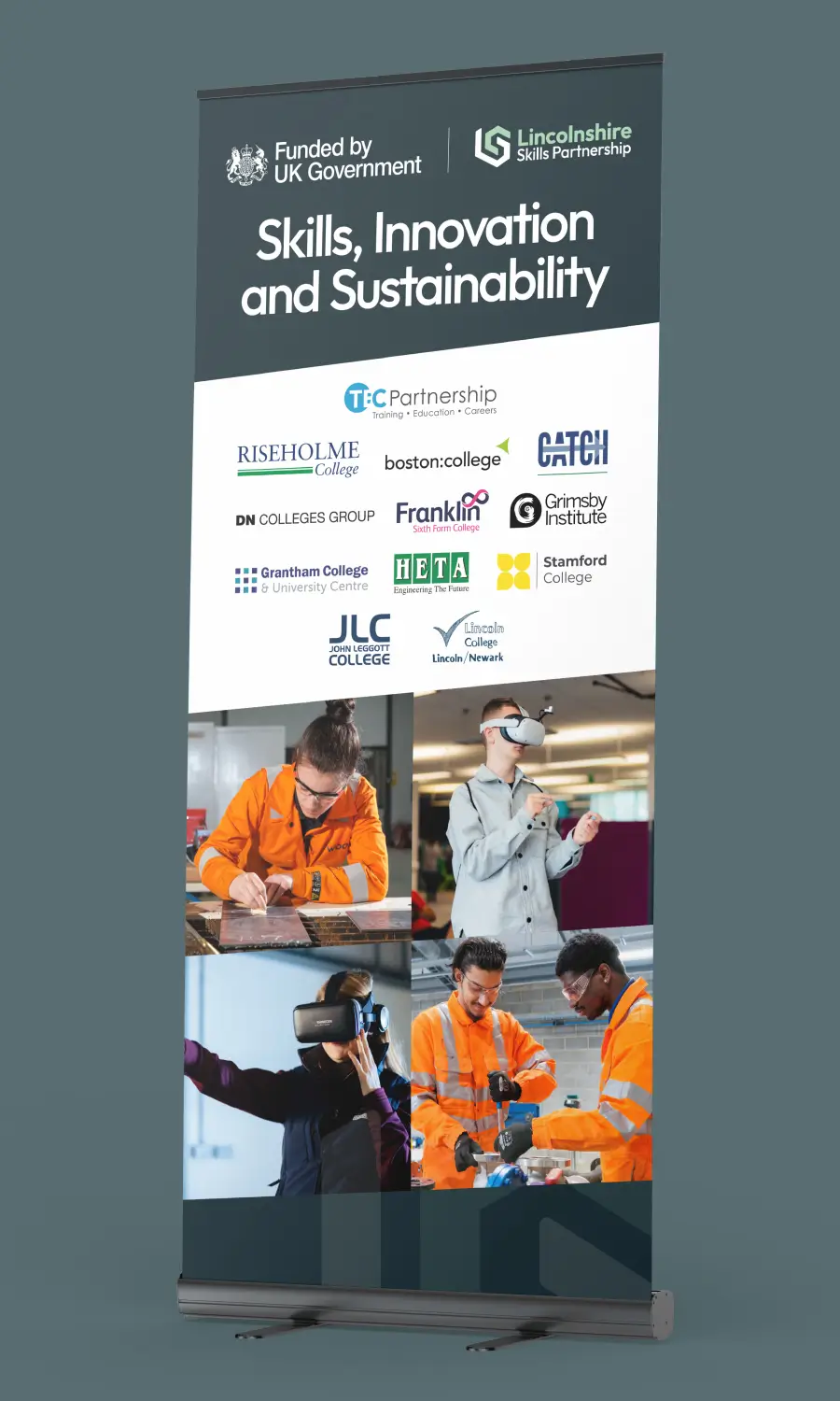 TECP LSP Stand on display