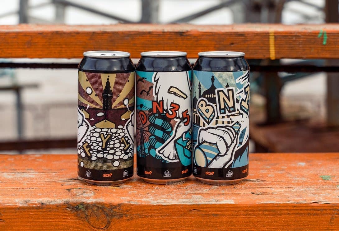 adidas originals size?event docks beer can design seaside series