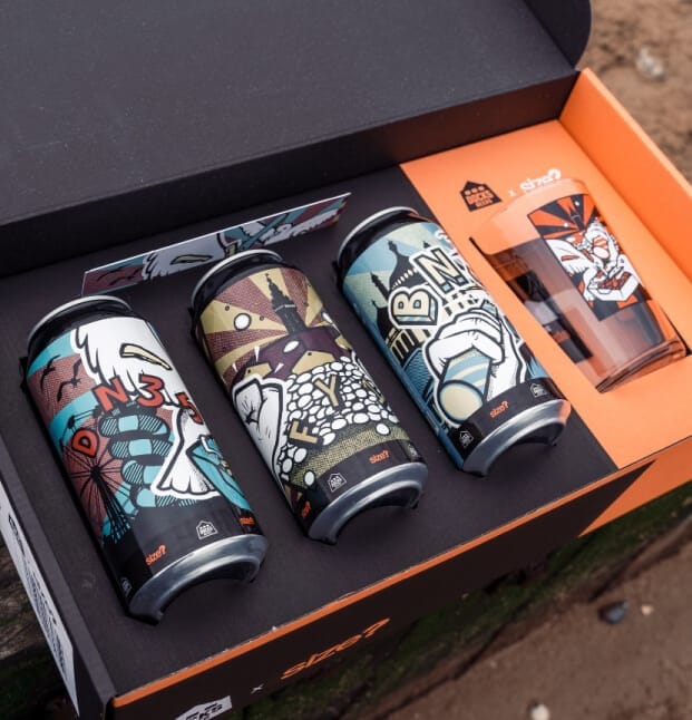 Docks Beers x size? Seaside Gift Box