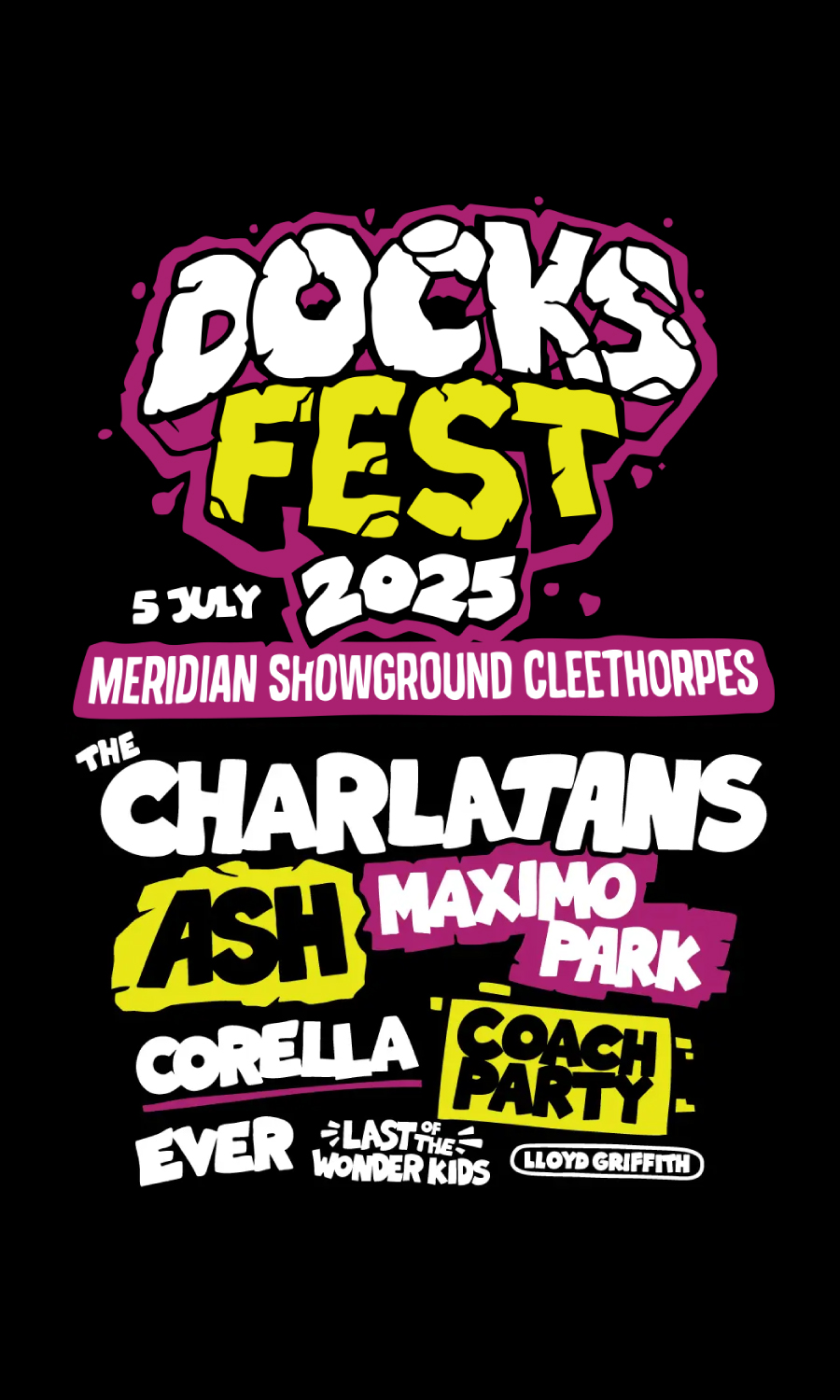 Docksfest Lineup for 2025