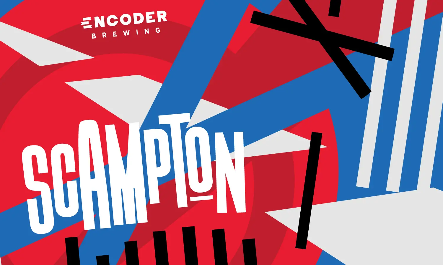 Scampton Beer Can Design for Encoder Brewing