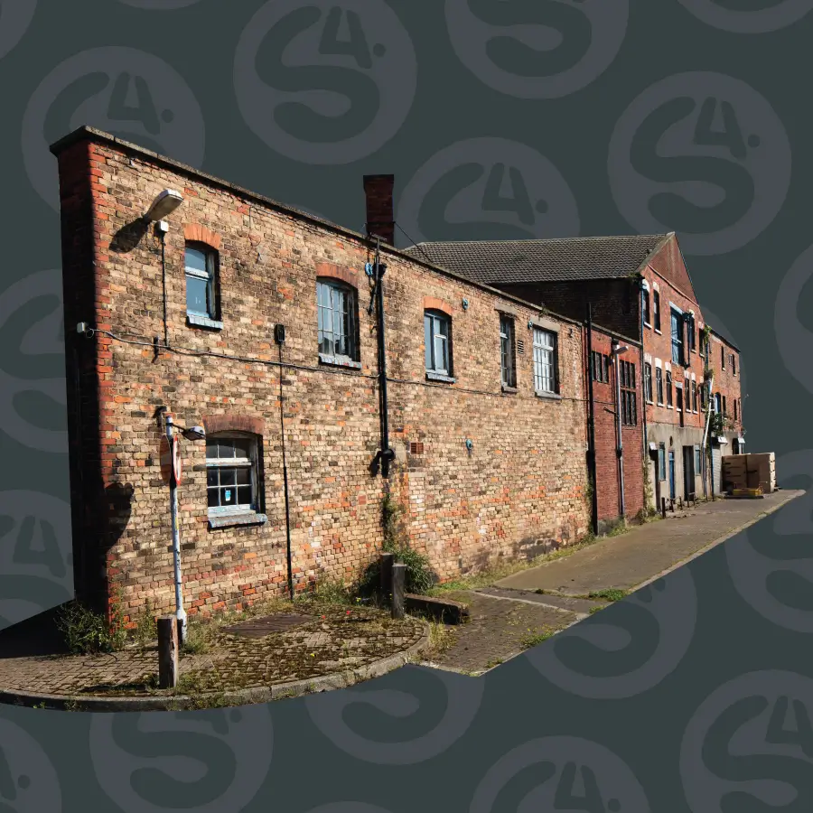 Sourcefour photography of an area in Grimsby Docks, as part of the Kasbah Film Quarter project for ABP Humber