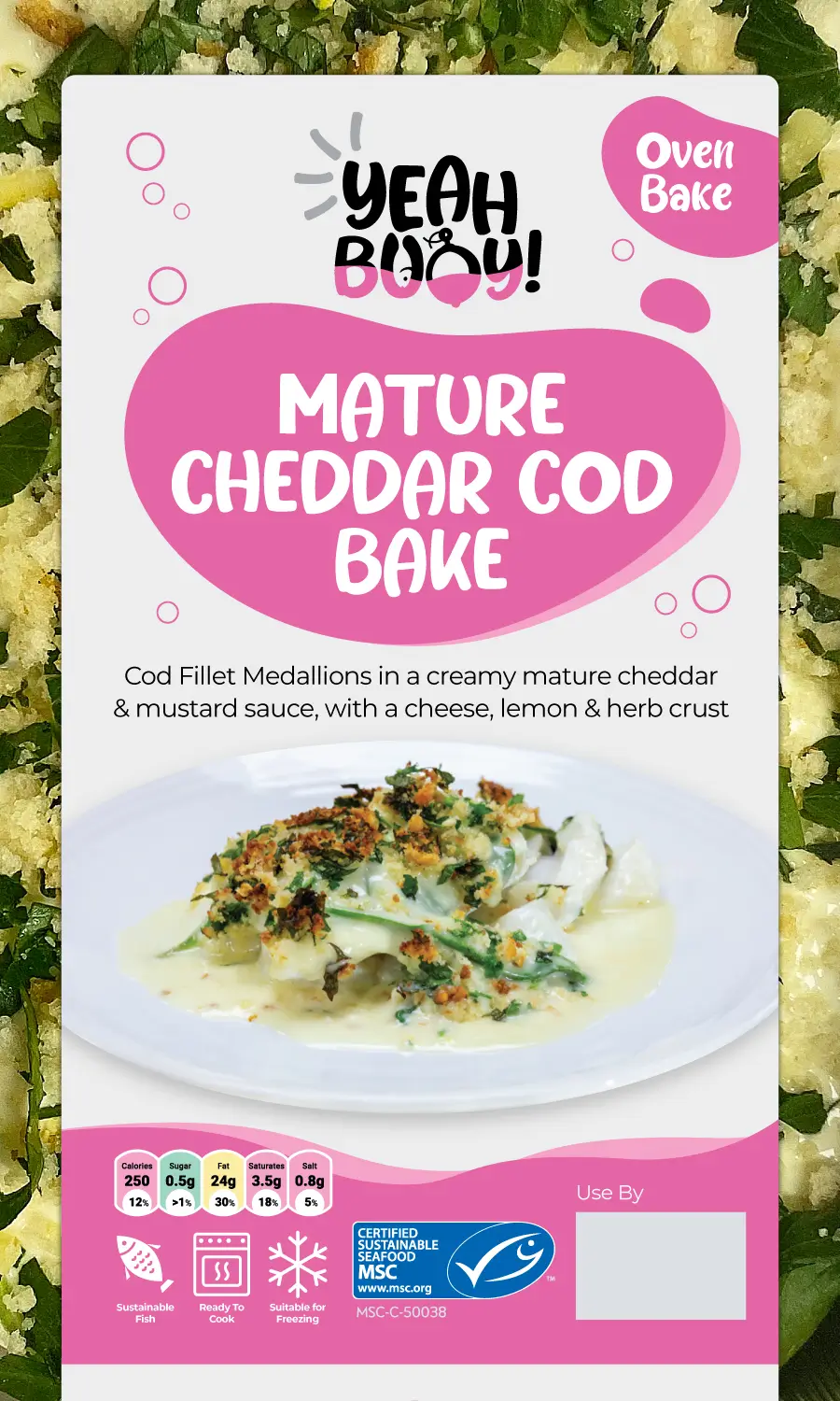Yeah Buoy Mature Cheddar cod bake
